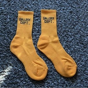 Orange Gallery Dept Socks
